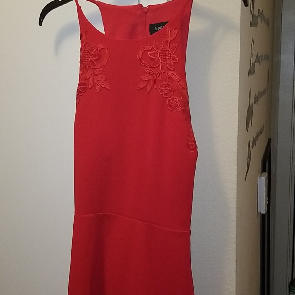 Red dress